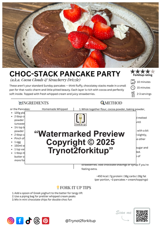 CHOC-STACK PANCAKE PARTY