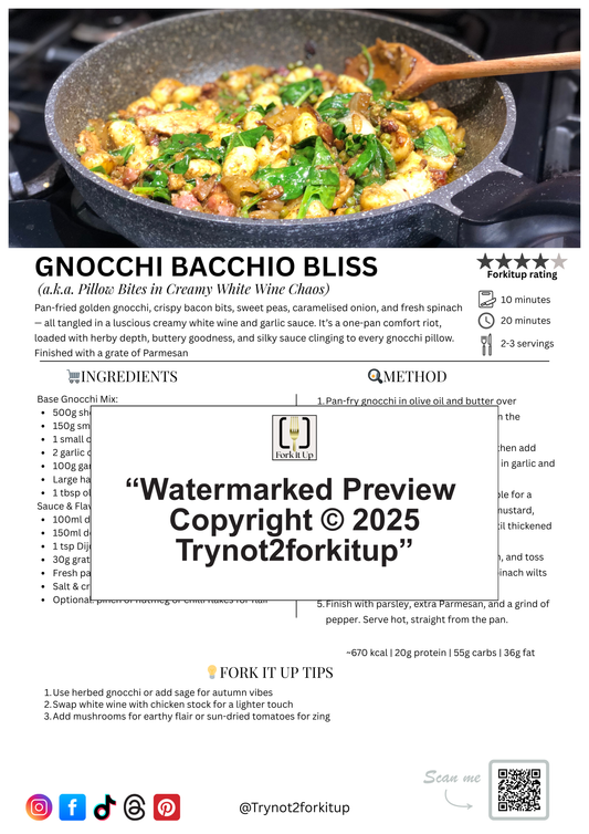 GNOCCHI BACCHIO BLISS