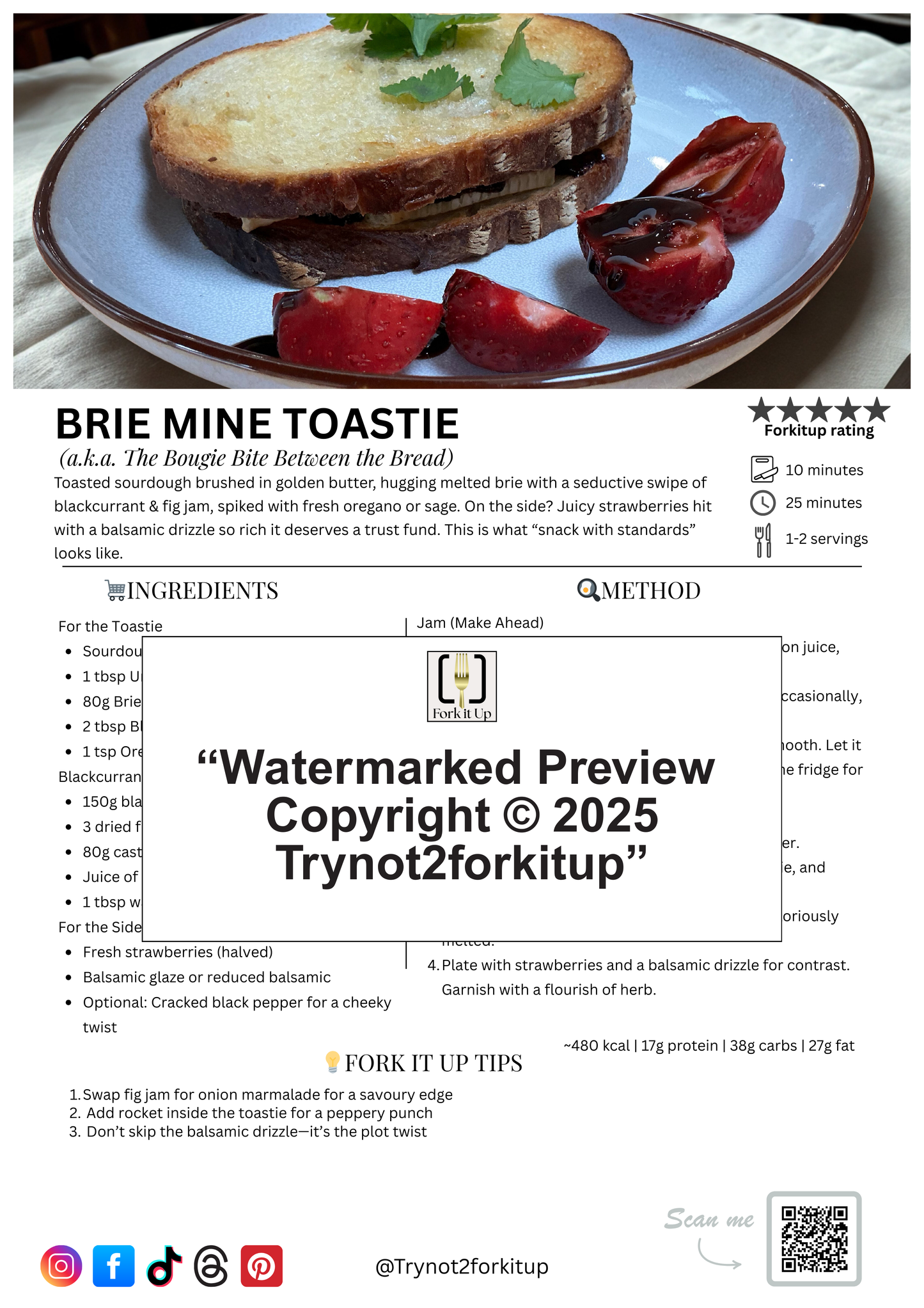 BRIE MINE TOASTIE