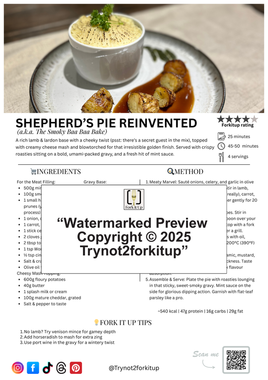SHEPHARD'S PIE REINVENTED