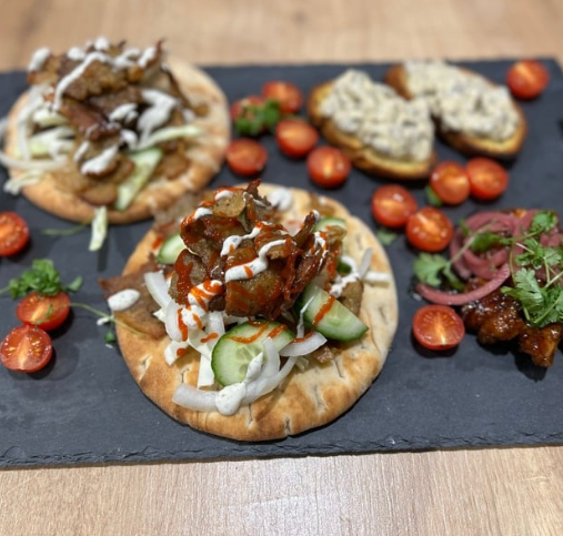 MIDNIGHT MEZZE MEDLEY PLATE