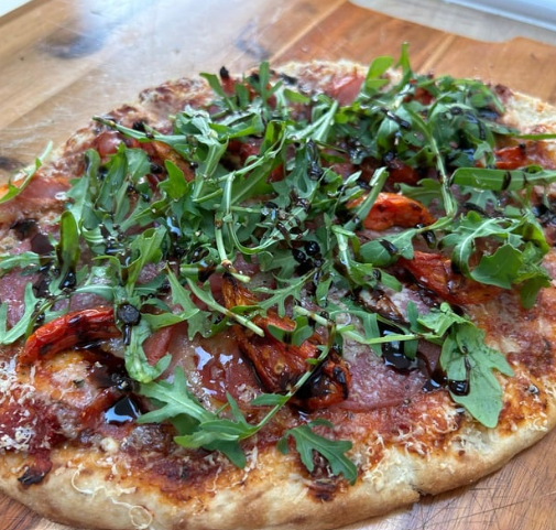 GARLIC NANN PIZZA MILANO